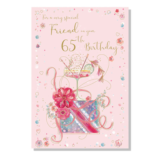 Friend 65th Birthday Card - Cards - Bumbletree - Bumbletree