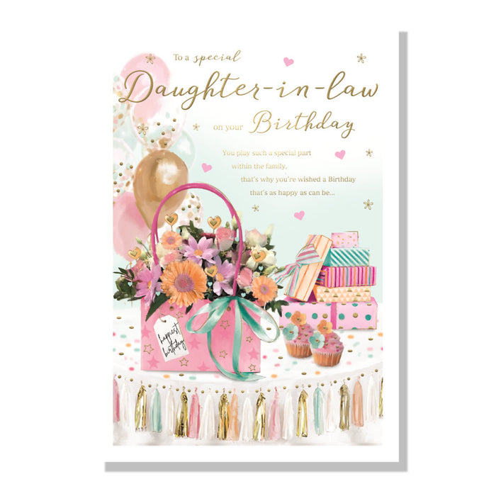 Daughter-in-Law Birthday Card - Cards - Bumbletree - Bumbletree
