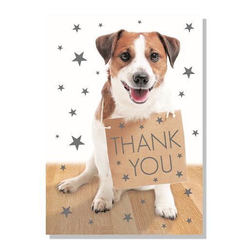Thank You Dog Card - Bumbletree Ltd