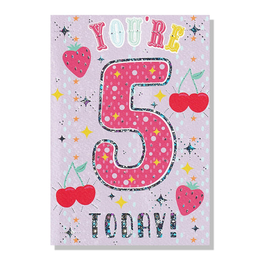 5th Birthday Card - Bumbletree Ltd