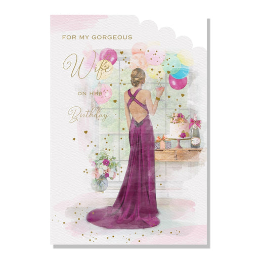 Wife Birthday Card - Bumbletree Ltd