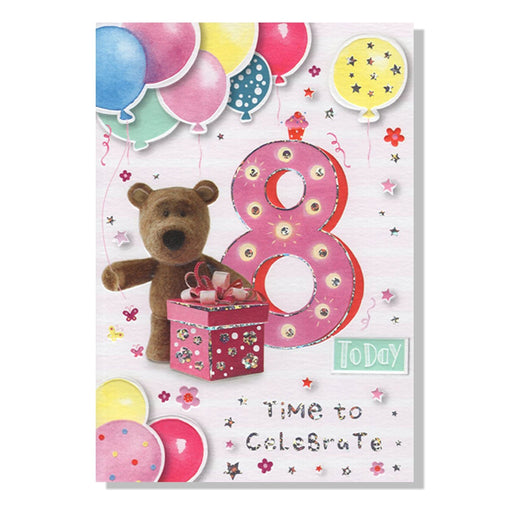 8th Birthday Card - Bumbletree Ltd