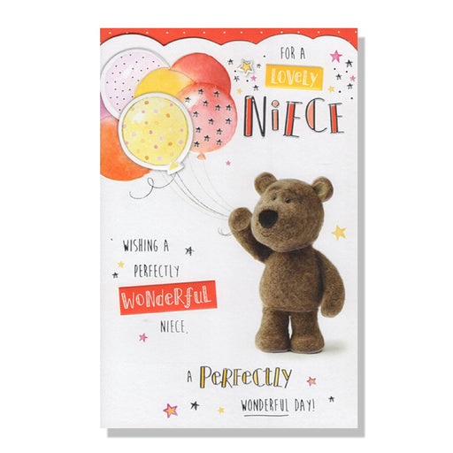 Lovely Niece Birthday Card - Bumbletree Ltd
