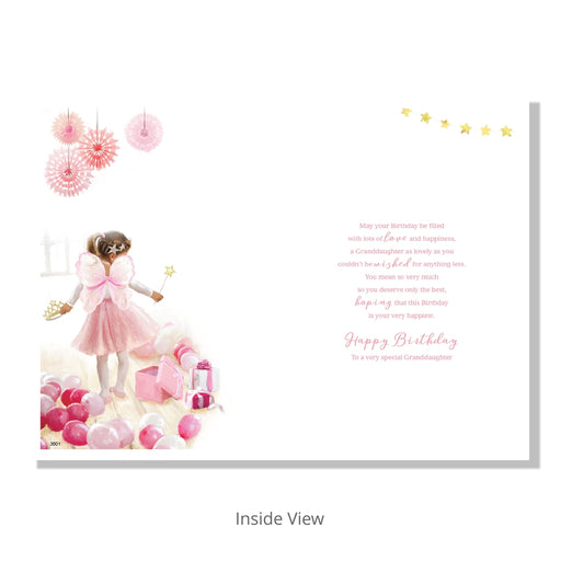 Special Granddaughter Birthday Card - Bumbletree Ltd