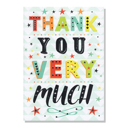 Thank You Very Much Card - Bumbletree Ltd