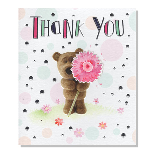 Thank You Flower Card - Bumbletree Ltd