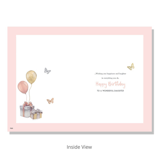 Lovely Daughter Birthday Card - Bumbletree Ltd