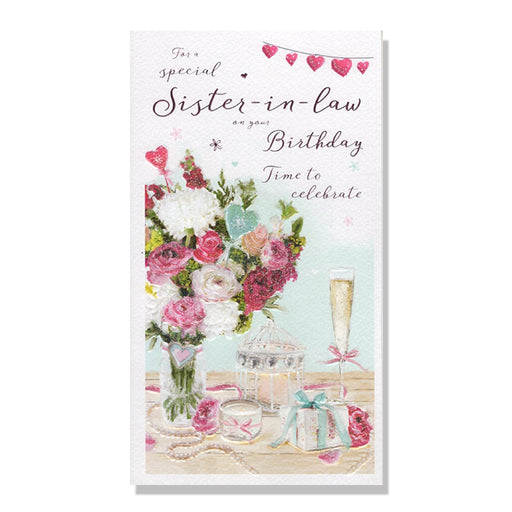 Special Sister-in-Law Birthday Card - Bumbletree Ltd