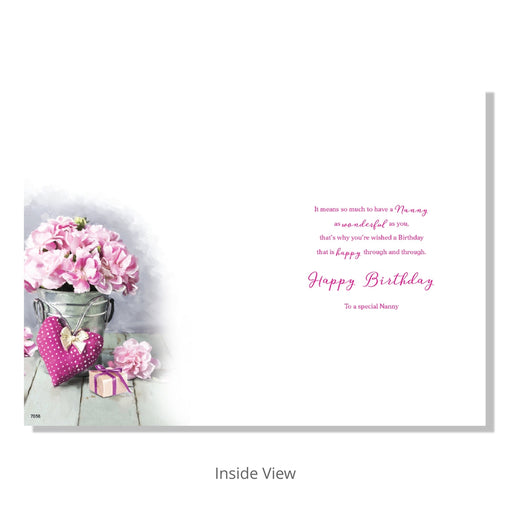Wonderful Nanny Birthday Card - Bumbletree Ltd