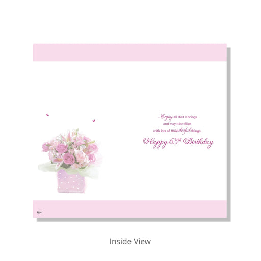 65th Birthday Card - Bumbletree Ltd