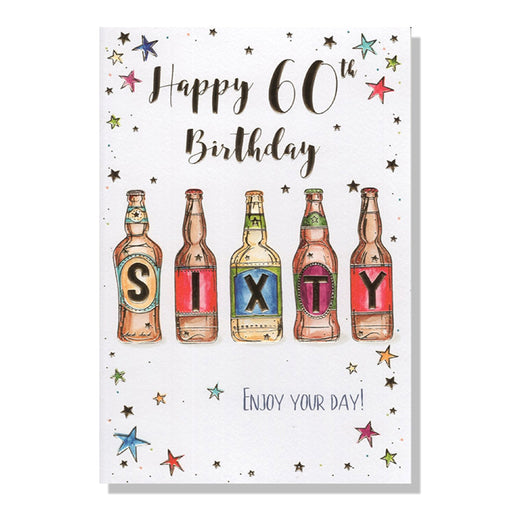 60th Birthday Card - Bumbletree Ltd