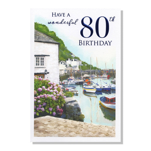 80th Birthday Card - Bumbletree Ltd