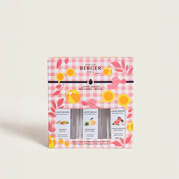 Maison Berger Estivale Fragrance Lamp Refills Triopack