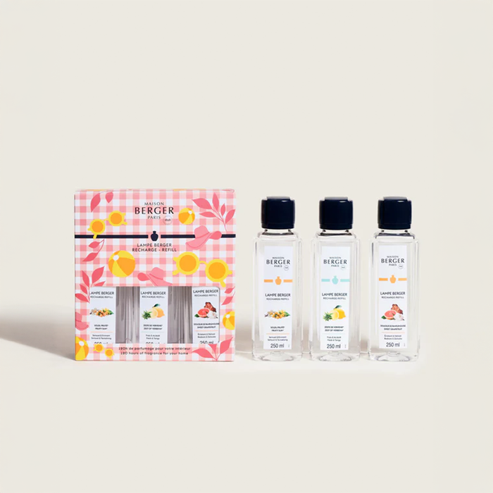 Maison Berger Estivale Fragrance Lamp Refills Triopack