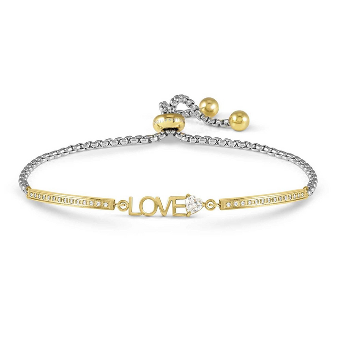 NOMINATION Milleluci Refined Gold Love CZ Bracelet - Jewellery - Nomination - Bumbletree