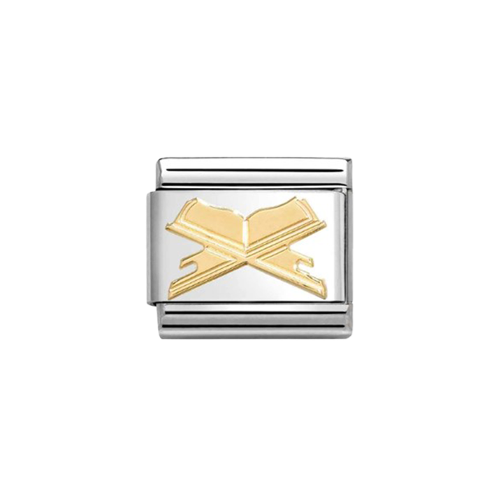 NOMINATION Classic Gold Holy Book Charm