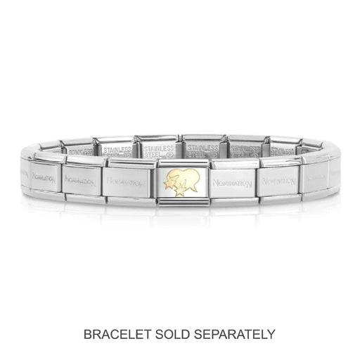 NOMINATION Classic Gold Comic Heart Charm - Charms - Nomination - Bumbletree