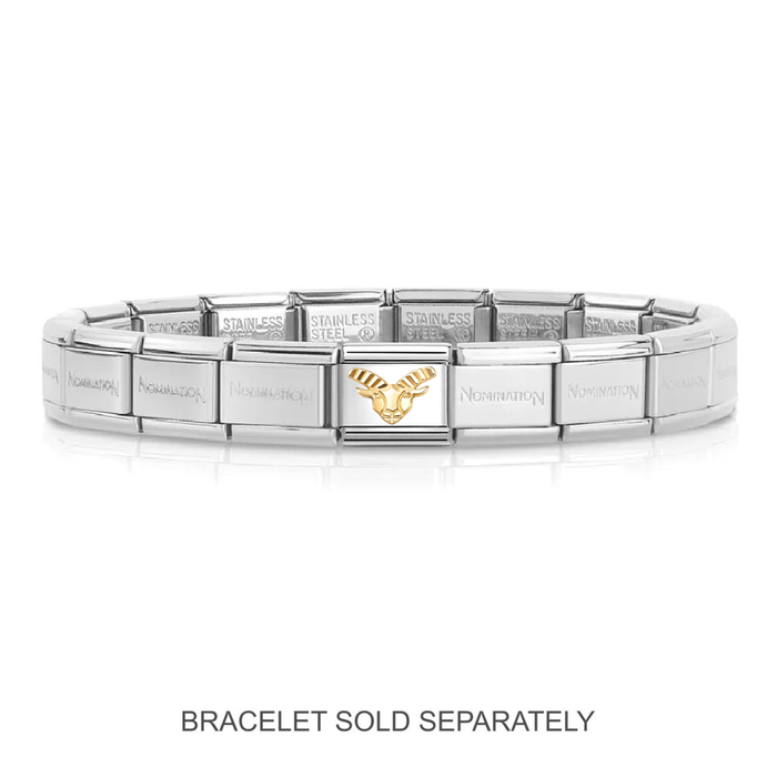 NOMINATION Classic Gold Capricorn Charm