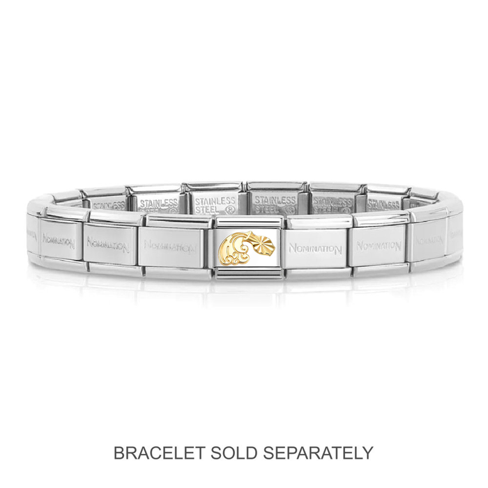 NOMINATION Classic Gold Aquarius Charm