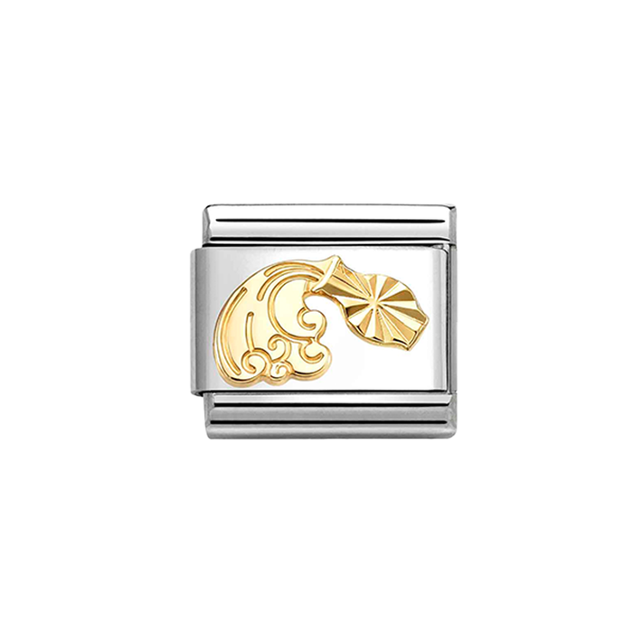 NOMINATION Classic Gold Aquarius Charm