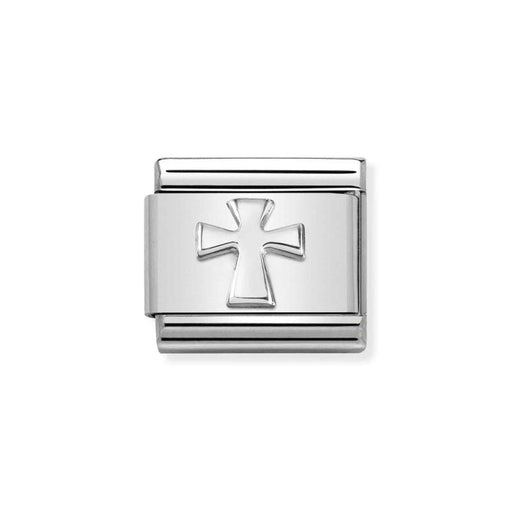 NOMINATION Classic Silver Cross Charm - Charms - Nomination - Bumbletree