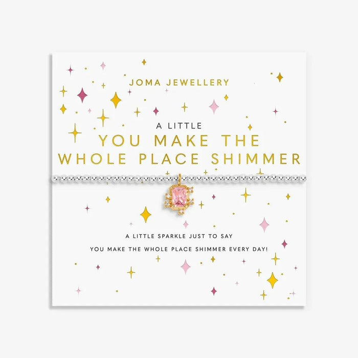 Joma Jewellery A Little 'You Make The Whole Place Shimmer' Bracelet