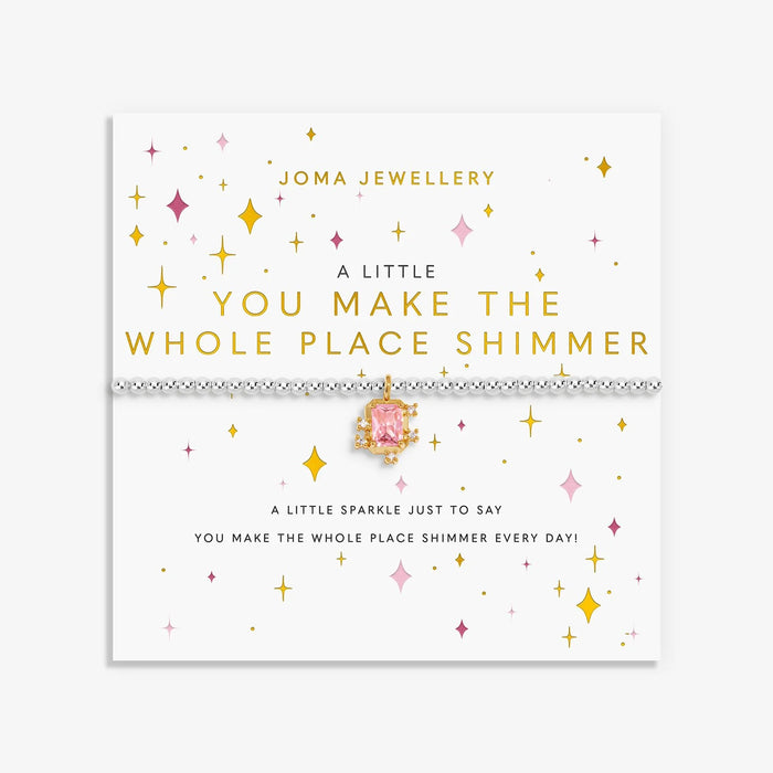 Joma Jewellery A Little 'You Make The Whole Place Shimmer' Bracelet