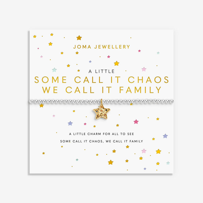 Joma Jewellery A Little 'Some Call It Chaos We Call It Family' Bracelet
