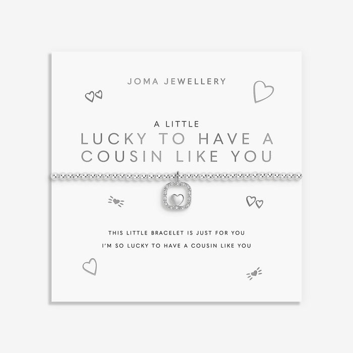 Joma Jewellery A Little 'Lucky To Have A Cousin Like You' Bracelet