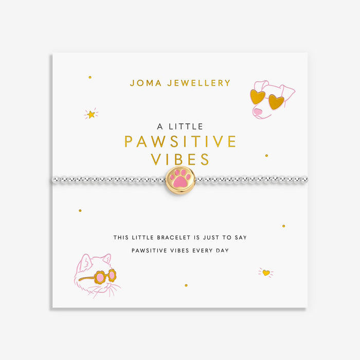 Joma Jewellery A Little 'Pawsitive Vibes' Bracelet