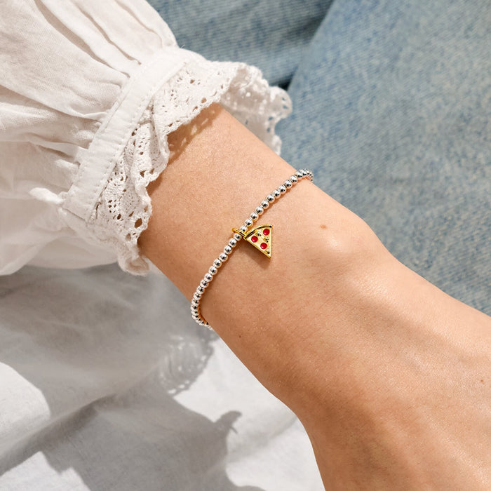 Joma Jewellery A Little Vibes 'Pizza Lovers' Club' Bracelet