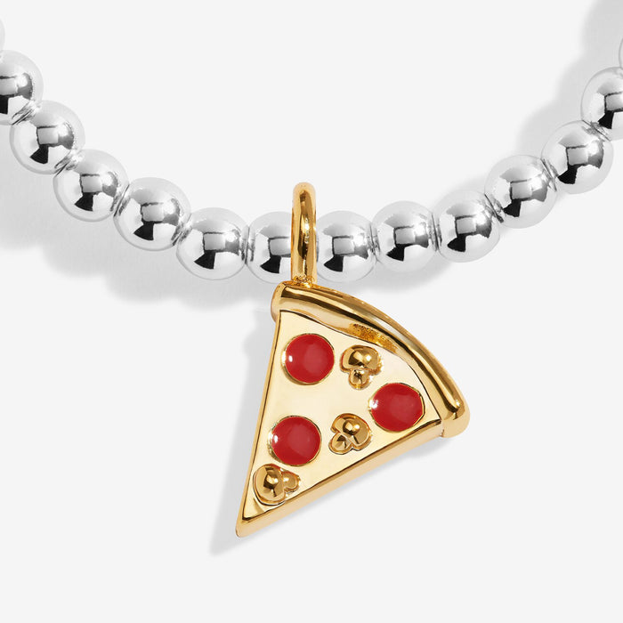 Joma Jewellery A Little Vibes 'Pizza Lovers' Club' Bracelet