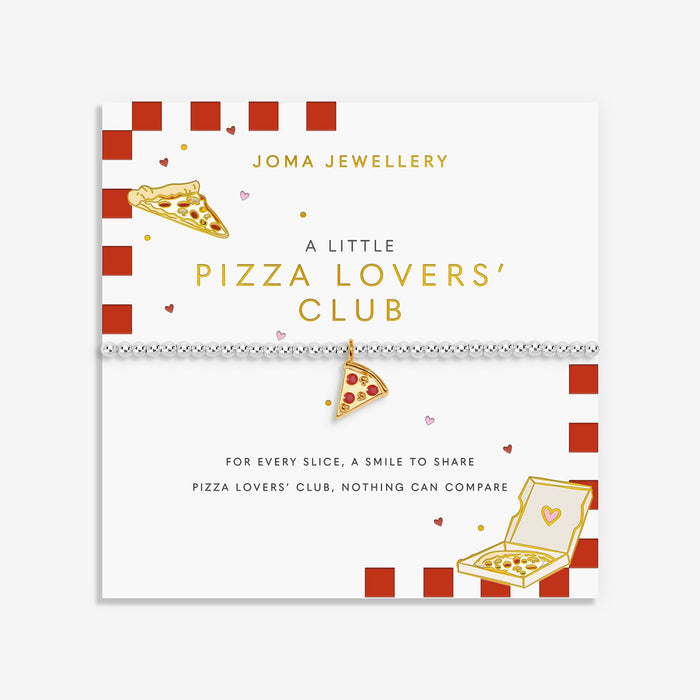 Joma Jewellery A Little Vibes 'Pizza Lovers' Club' Bracelet