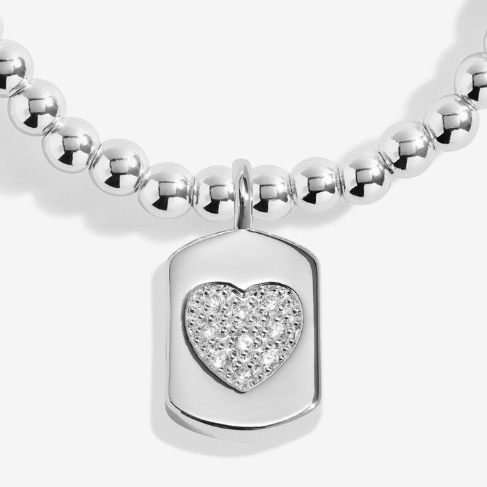 Joma Jewellery Christmas A Little 'Merry Christmas Lovely Daughter' Bracelet