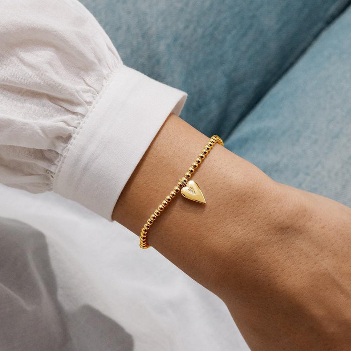 Joma Jewellery Christmas Gold A Little 'Merry Christmas Wonderful Mum' Bracelet