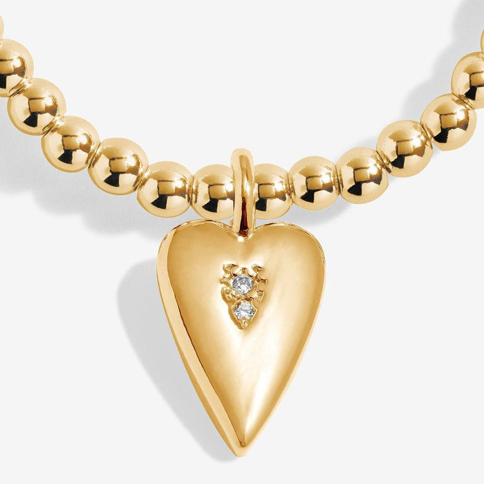 Joma Jewellery Christmas Gold A Little 'Merry Christmas Wonderful Mum' Bracelet