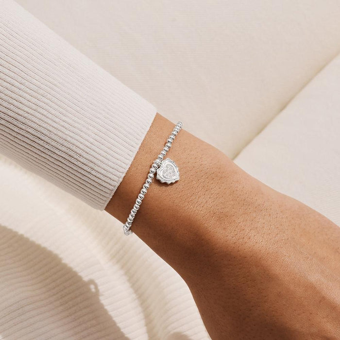 Joma Jewellery Christmas A Little 'Family Is The Heart Of Christmas' Bracelet