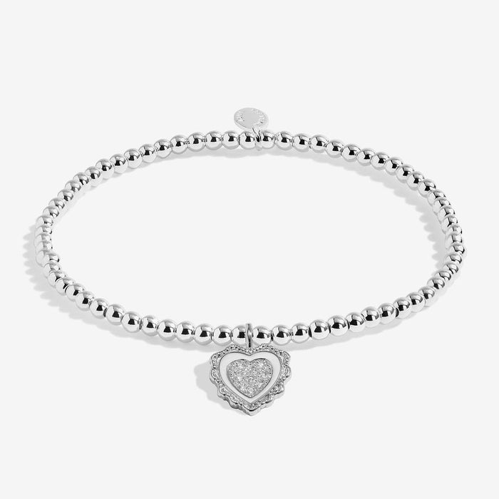 Joma Jewellery Christmas A Little 'Family Is The Heart Of Christmas' Bracelet