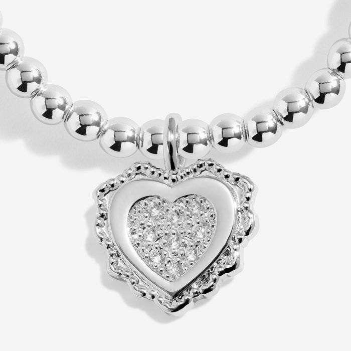 Joma Jewellery Christmas A Little 'Family Is The Heart Of Christmas' Bracelet