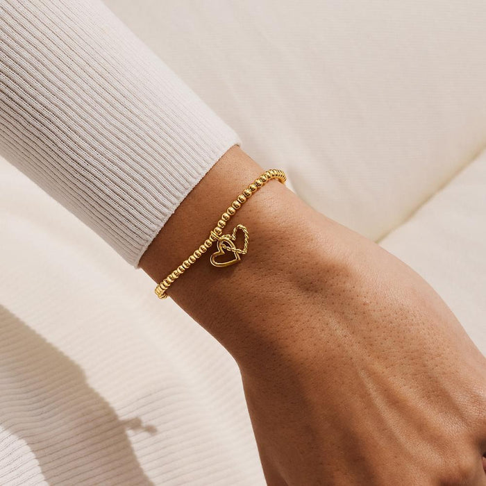 Joma Jewellery Christmas Gold A Little 'Merry Christmas Fabulous Friend' Bracelet