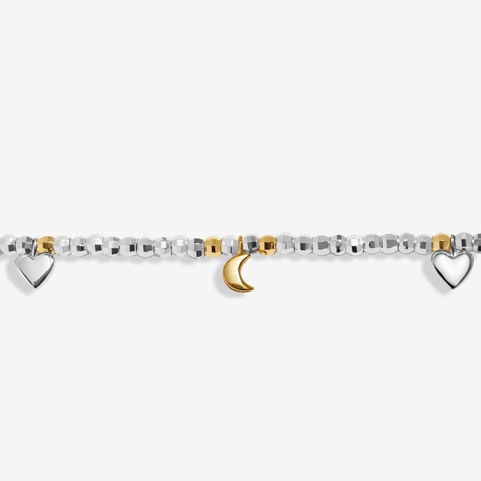 Joma Jewellery Sparkle Confetti A Little 'Love You To The Moon And Back' Bracelet