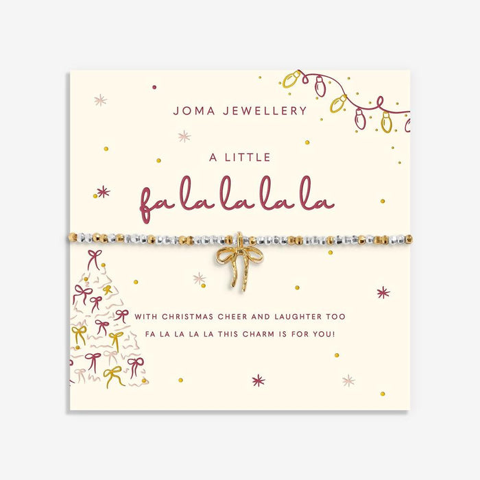 Joma Jewellery Christmas Little Stories 'Fa La La La La' Bracelet