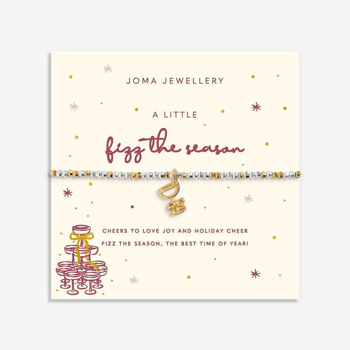 Joma Jewellery Christmas Little Stories 'Fizz The Season' Bracelet