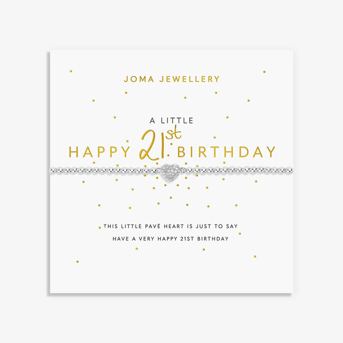A Little Happy 21st Birthday Bracelet - Jewellery - Joma Jewellery - Bumbletree