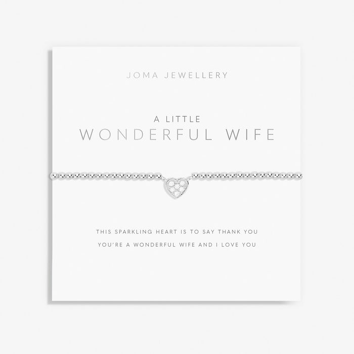 A Little Wonderful Wife Bracelet - Jewellery - Joma Jewellery - Bumbletree