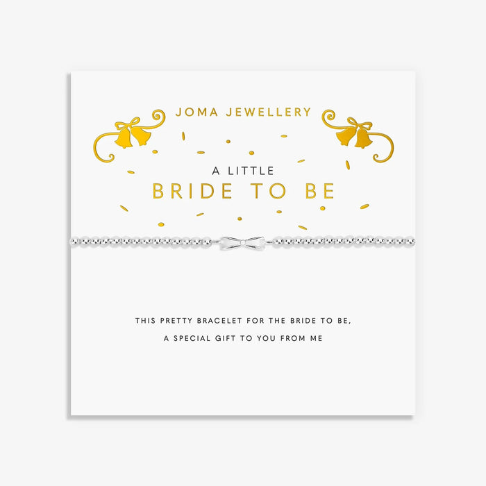Joma Jewellery A Little 'Bride To Be' Bow Bracelet - Jewellery - Joma Jewellery - Bumbletree