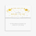 Joma Jewellery A Little 'Bride To Be' Bow Bracelet - Jewellery - Joma Jewellery - Bumbletree