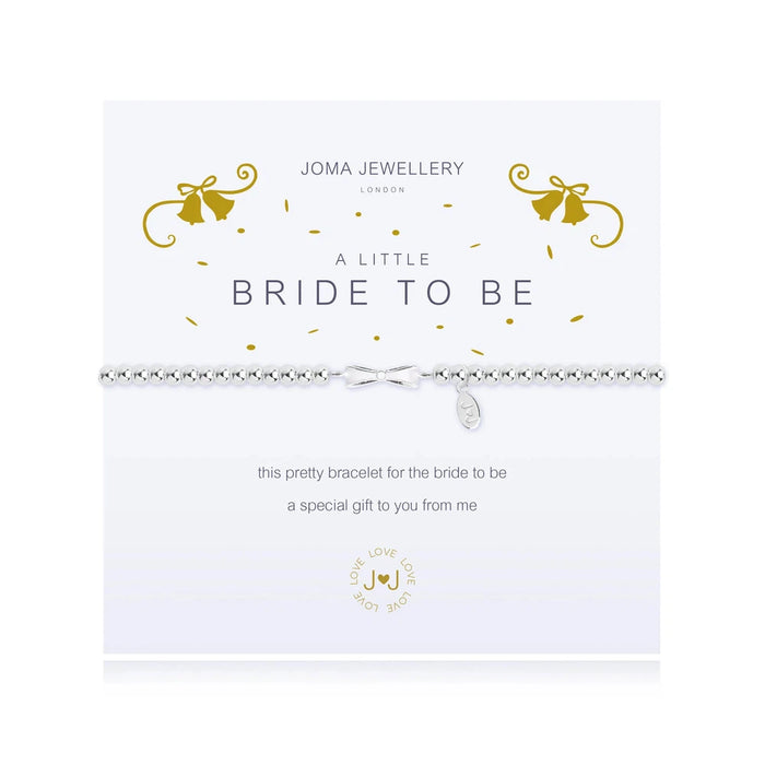 Joma Jewellery A Little 'Bride To Be' Bow Bracelet - Jewellery - Joma Jewellery - Bumbletree