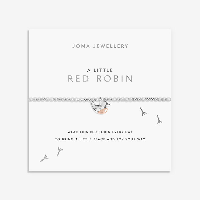 A Little Red Robin Bracelet - Jewellery - Joma Jewellery - Bumbletree