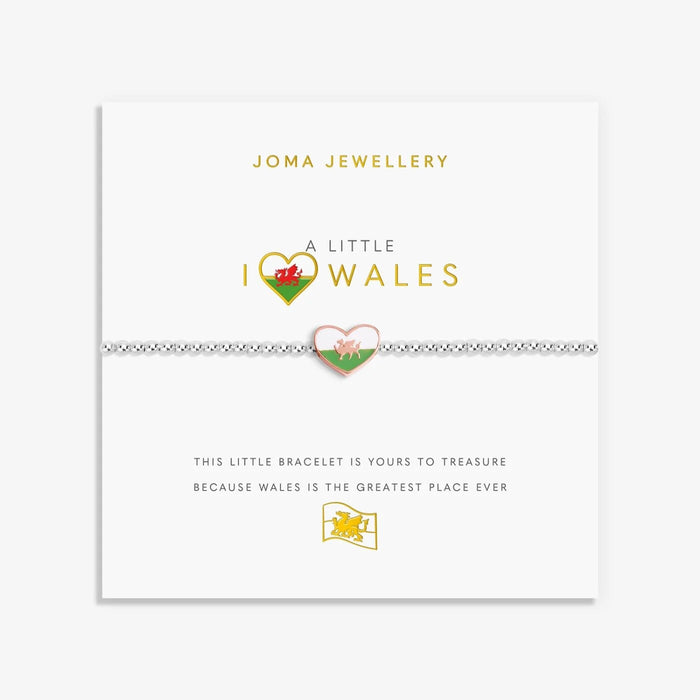 A Little I Love Wales Bracelet - Jewellery - Joma Jewellery - Bumbletree